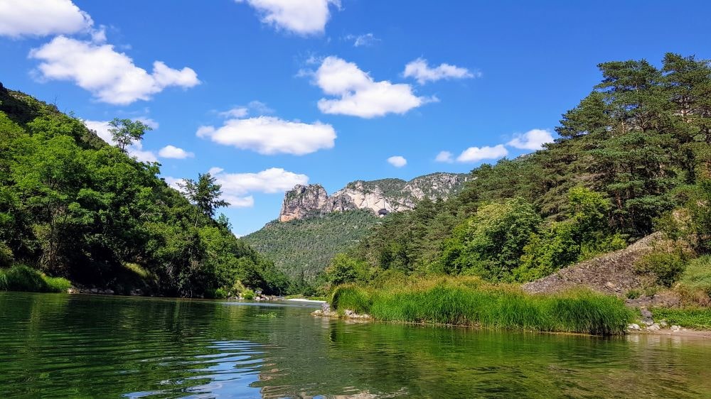 Canoë dans les Gorges du Tarn des Vignes au Rozier