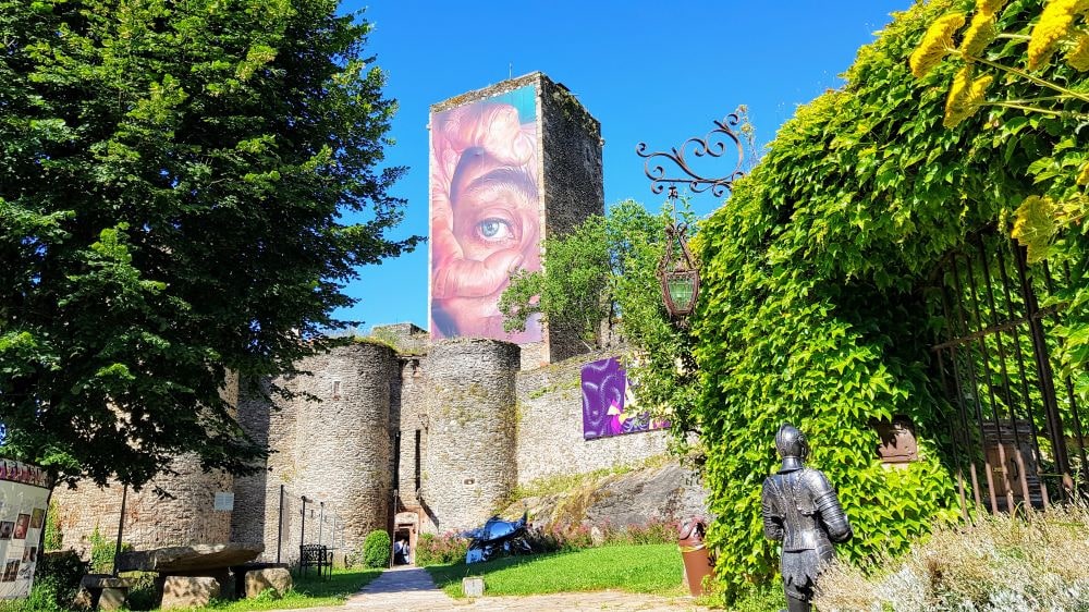 Visite du château de Belcastel