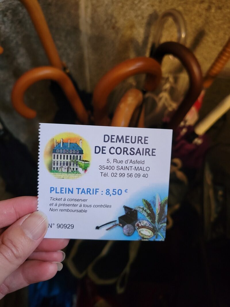 visite de la demeure de corsaire à Saint Malo - hôtel particulier Magon de la Lande