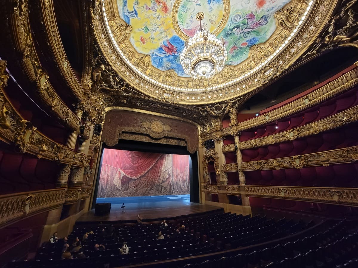 Visite de l'Opéra Garnier à Paris