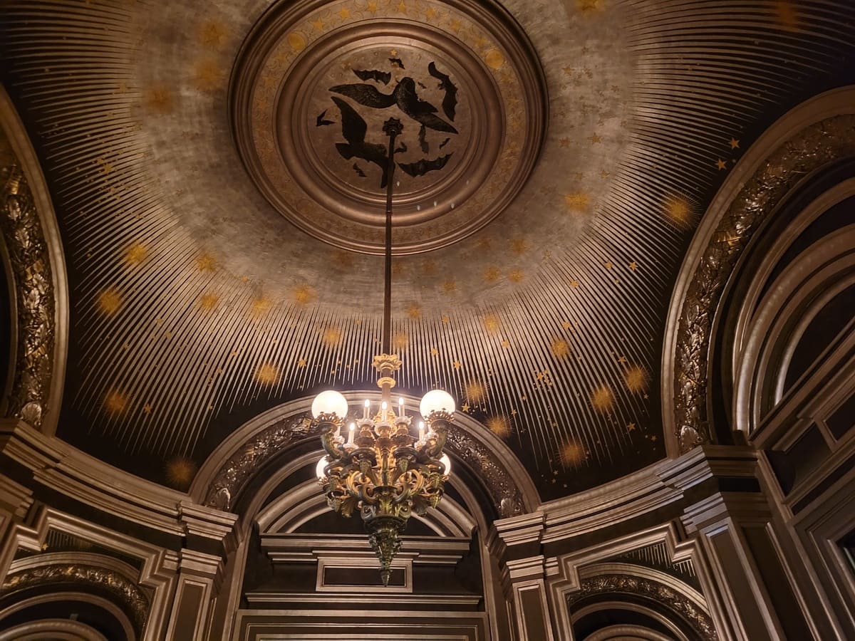 Visite de l'Opéra Garnier à Paris : rotonde