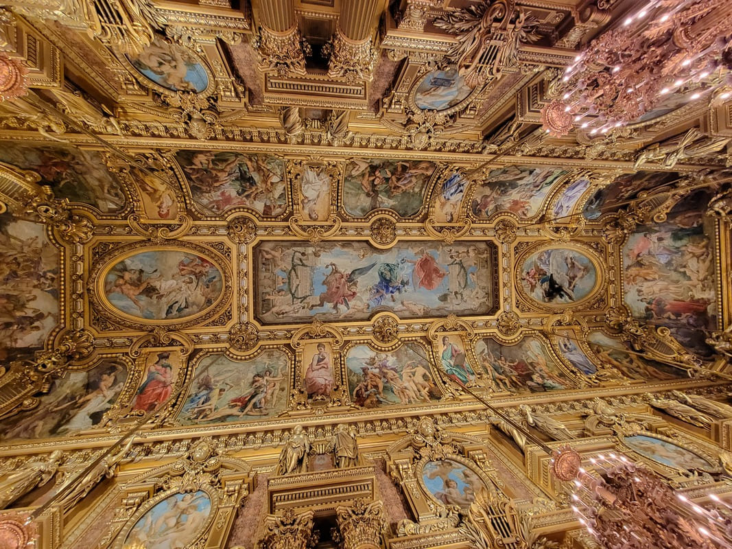 Visite de l'Opéra Garnier à Paris