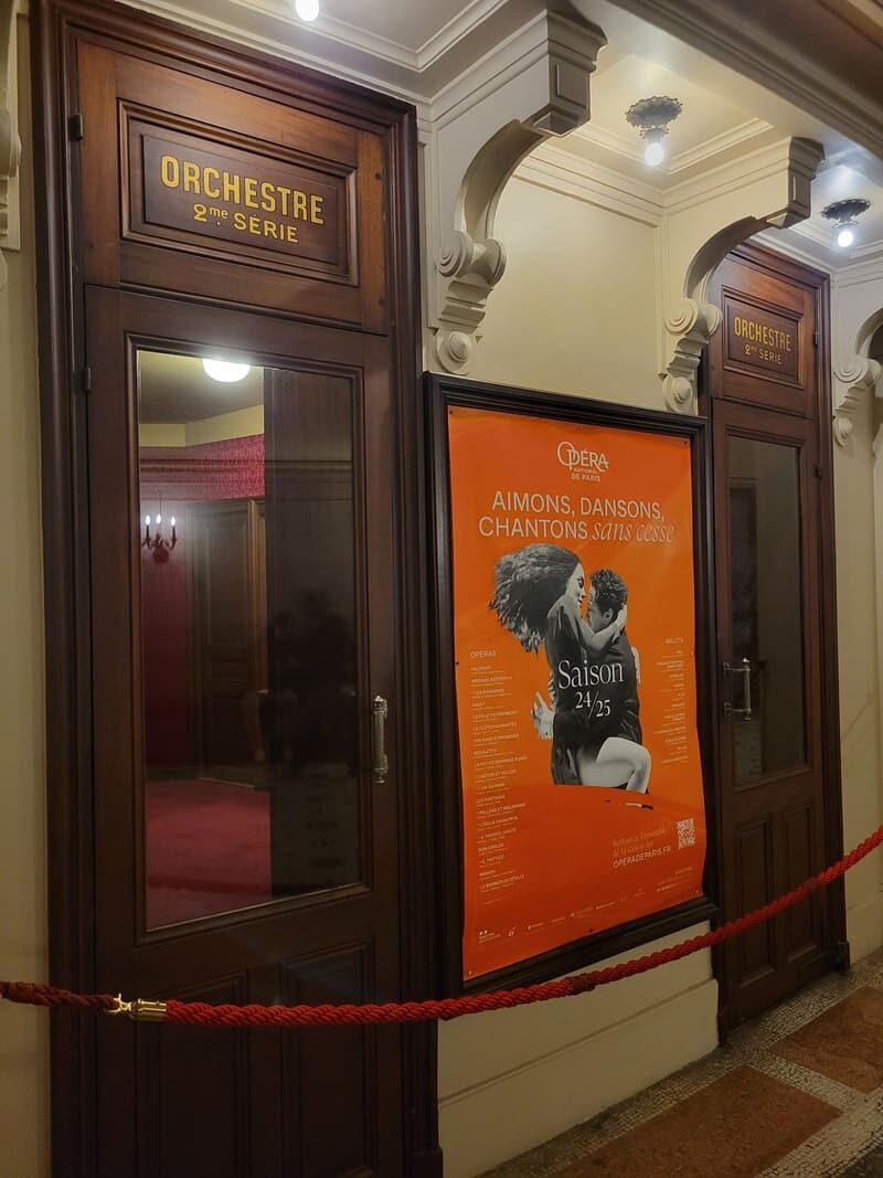 Visite de l'Opéra Garnier à Paris : affiche