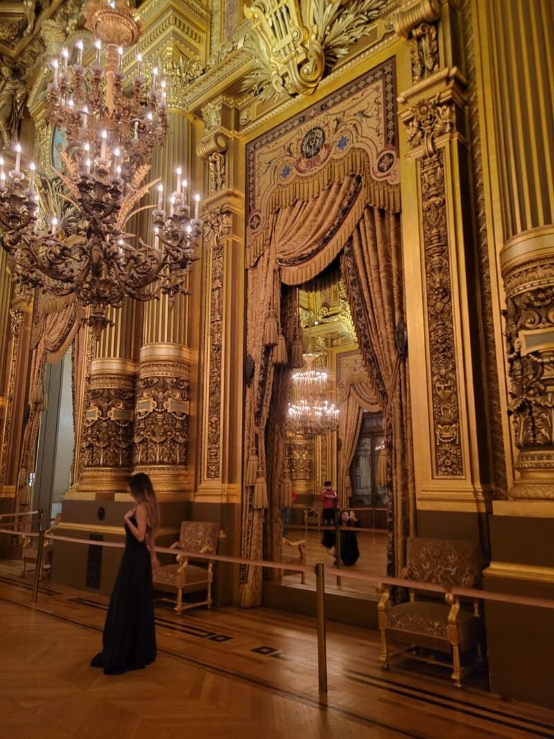 Visite de l'Opéra Garnier à Paris : séance photo !